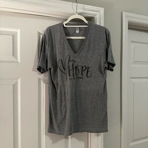 My Hope is In Him Small Shirt